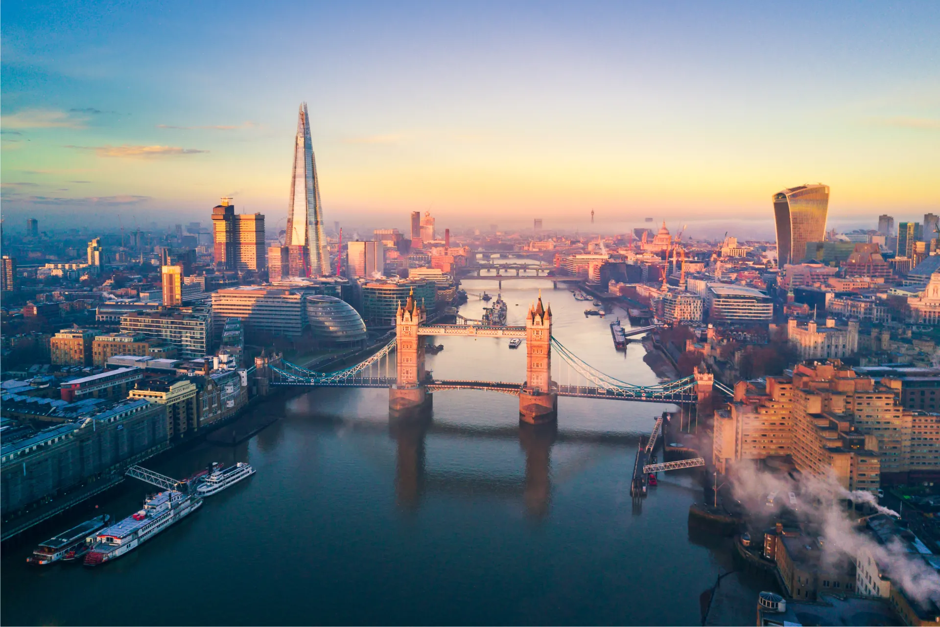 Photo of the River Thames in London